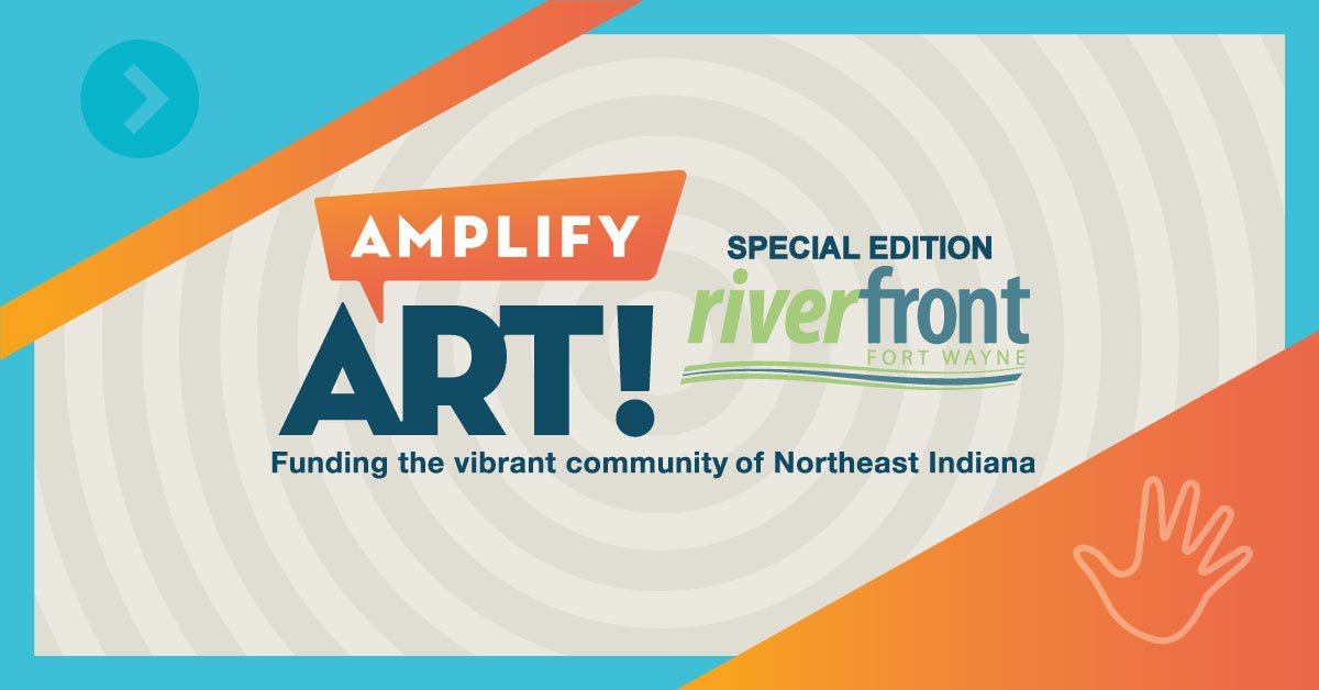 ArtsUnitedGFW's tweet photo. SURPRISE! @riverfrontfw, @CityofFortWayne &amp; AU bring you #AmplifyArt: Riverfront Edition! https://t.co/mszrMp0rXq https://t.co/eTWXjwnWGX