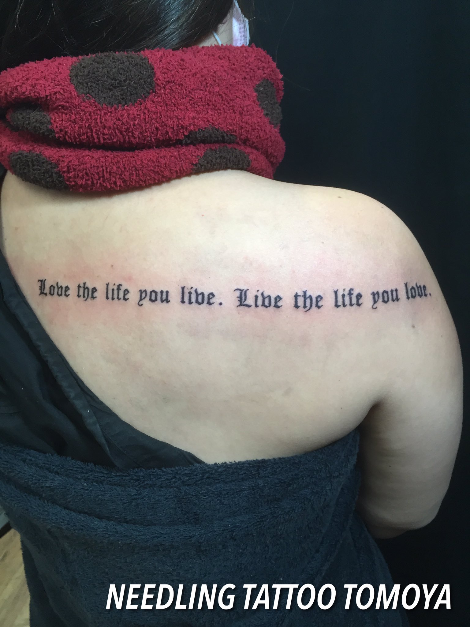 Tomoya Tattoo 大阪タトゥー Sur Twitter Love The Life You Live Live The Life You Love 名言 感謝 笑顔 T Co Vxe9n1o1wz 大阪 堺 Line Id Needlingtattoo T Co Hz0zloa2ax Twitter