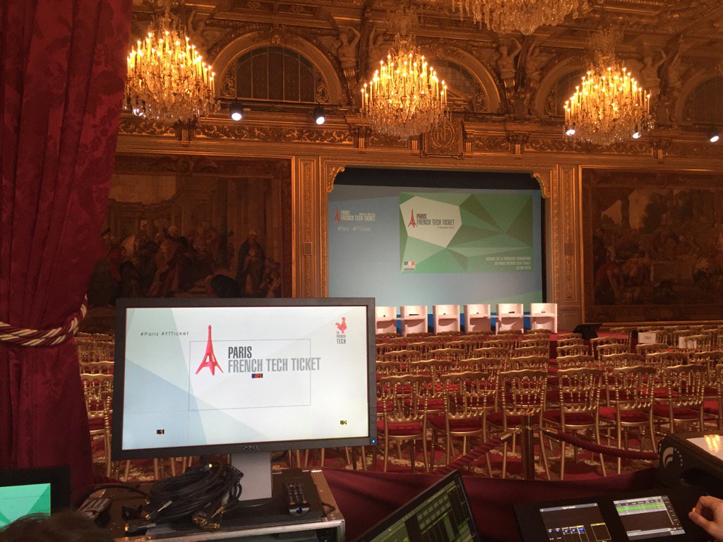 gbregeras's tweet photo. Ds 10m les lauréats du #FrenchTechTicket reçu par @fhollande @Elysee à suivre sur #echoslive https://t.co/2Tq2v407Zx