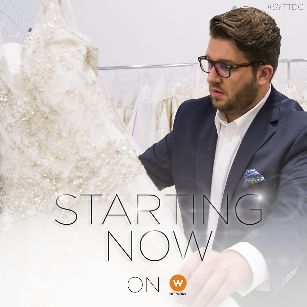 SYTTDC's tweet photo. Ready? Set? BRIDAL! 
Catch us on @w_network right now. #SYTTDC

#SYTTD #WeddingWednesday https://t.co/0EYTwGwUPl