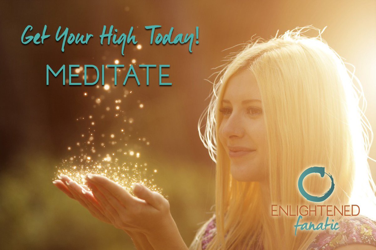hellomaryfran's tweet image. Get high the right way today - MEDITATE!