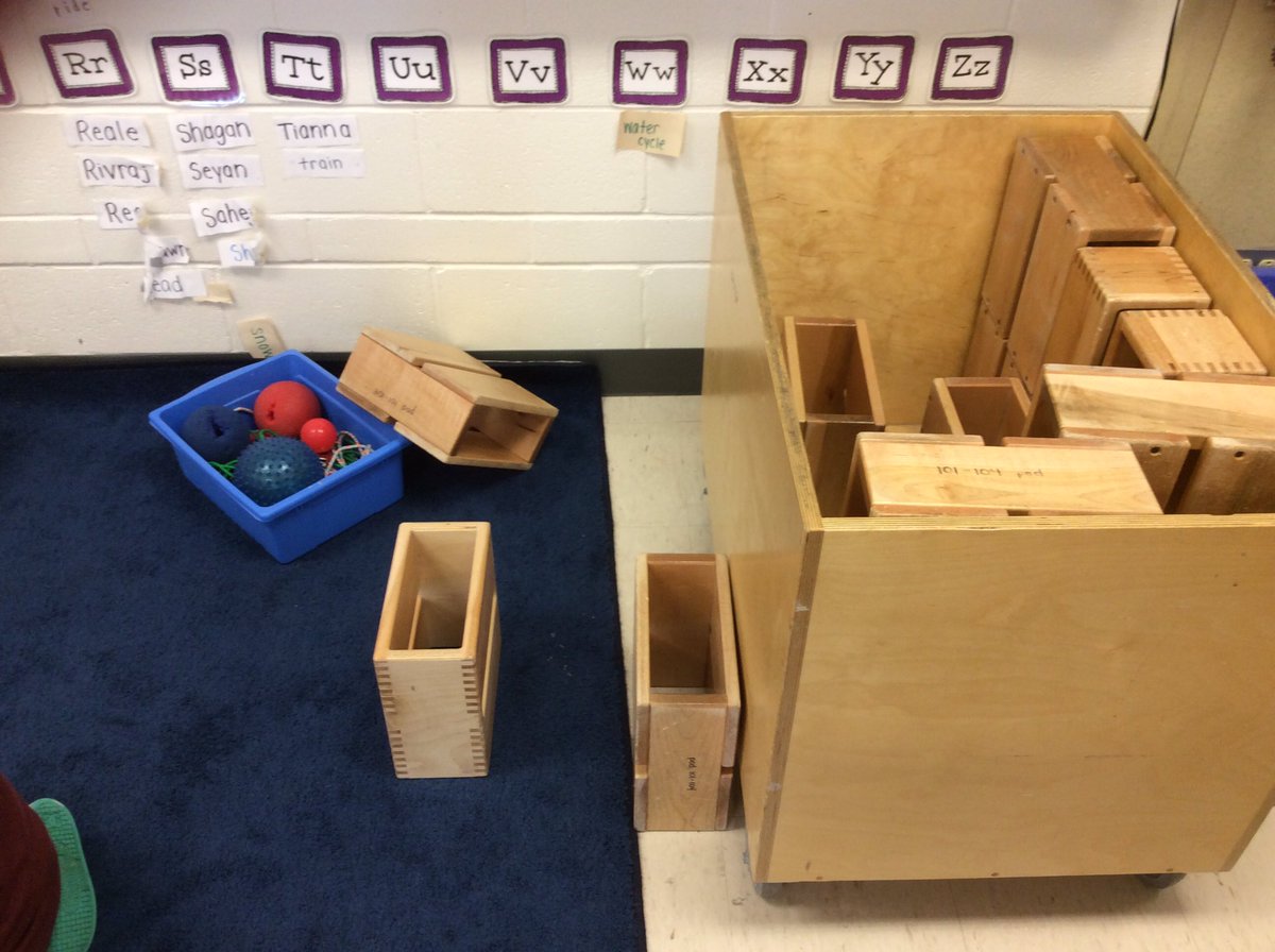 JP2DReale's tweet photo. We've come up with some words to work with, added a few materials... & now we are exploring! #playbasedinquiry #sci https://t.co/Xo5Hhnk33z