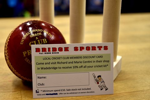 Cricket offer for members of all local cricket clubs @wadebridgecc <a href="/stminvercc/">St Minver Cricket Club</a> <a href="/pencarrowarrows/">PencarrowCC</a>