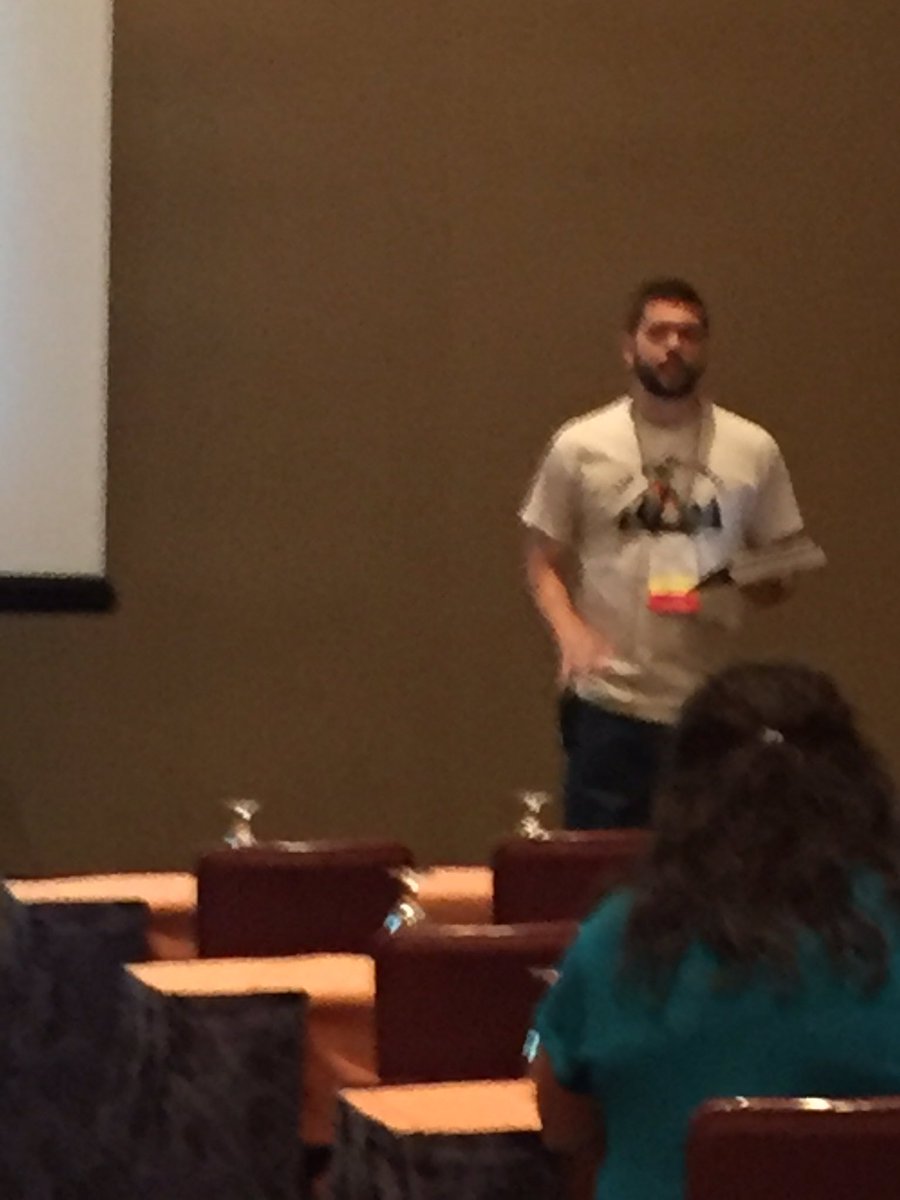matthews_buffy7's tweet photo. Chris Ryals @ChrisSRyals  presenting  at CFTTC 2016. #CFTTC16Presenter #nearpod https://t.co/4p1NVimIgU