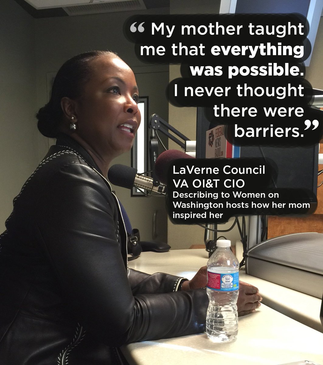 aileen_black's tweet photo. VA CIO LaVerne Council shares her journey w Women of Wash @DeptVetAffairs @FedNewsRadio https://t.co/28CytKB4e8 https://t.co/pW3hkWRRLs