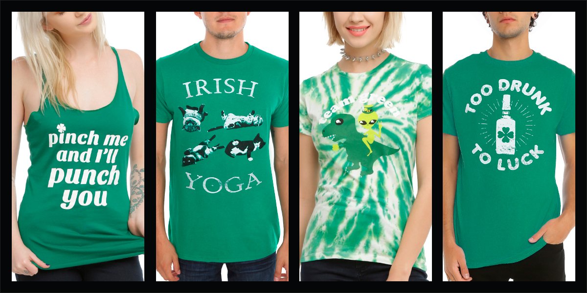 HotTopic's tweet image. Don't get pinched this St. Patrick's Day. hottopic.me/bsCrJ