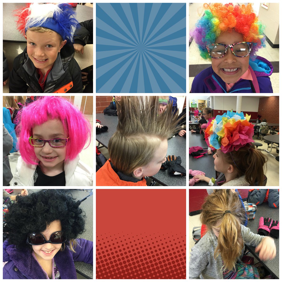 GilbertElem's tweet photo. Getting a little Wacky during Dr. Seuss Week. #gilbertpride #WackyWednesday https://t.co/S7YNG9FOKR
