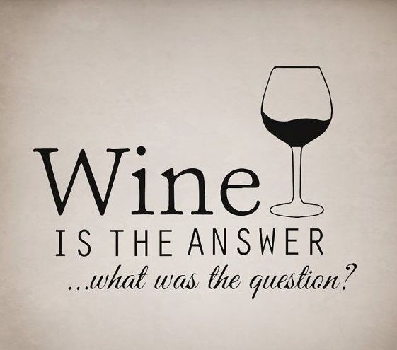 The QUESTION Was...
Is it #WineWednesday Yet ???

Do I Need to Repeat !?!
#WineLover #Wineolock #Wine