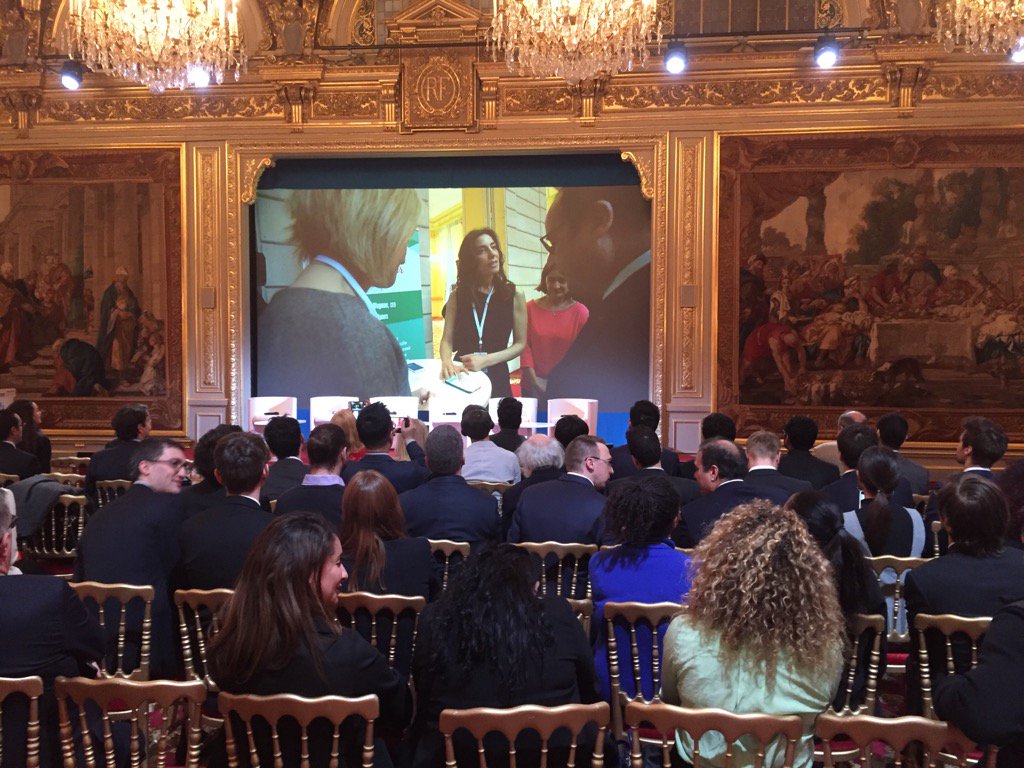 gbregeras's tweet photo. Avant le discours le pitch en anglais de @TracieWagman !
#FrenchTechTicket #echoslive https://t.co/0QAwkhuL6h