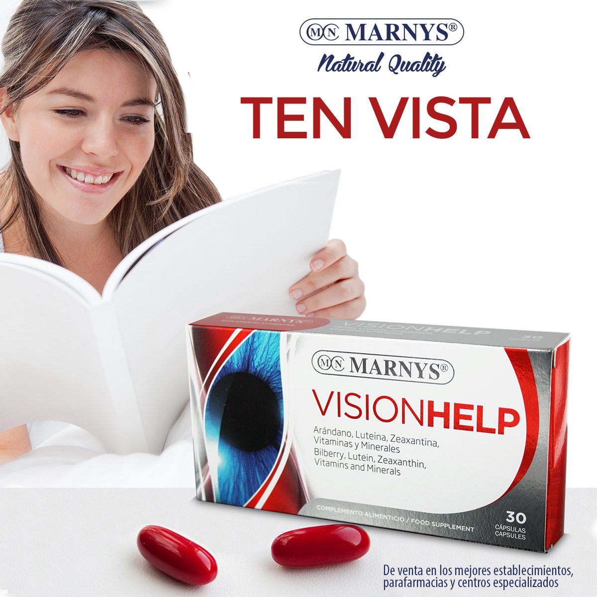 marnyscom's tweet image. Ten vista con VisionHelp, complemento con Zinc y Riboflavina goo.gl/8k1S53 #tenvista #visionhelp
