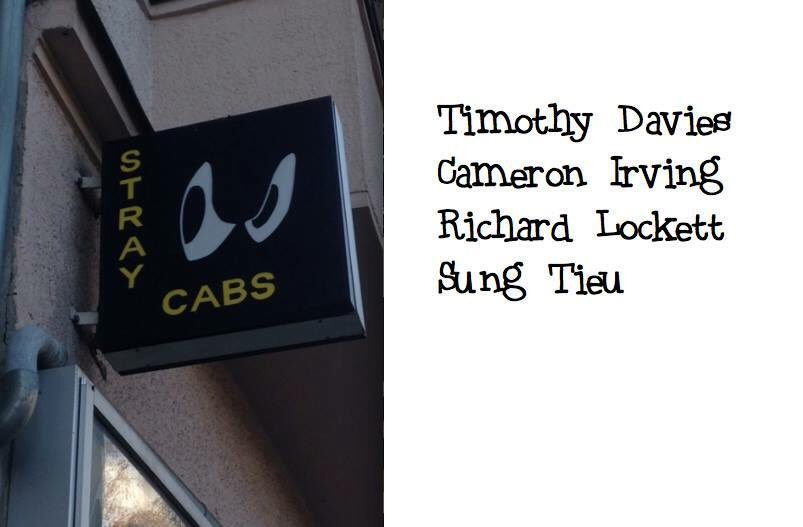 SandyBrownGal's tweet photo. * Opening Saturday night @ Stray Cabs Taxi Büro in Berlin *
#TimothyDavies
#CameronIrving
#RichardLockett
#SungTieu https://t.co/NzyQYN6rpX