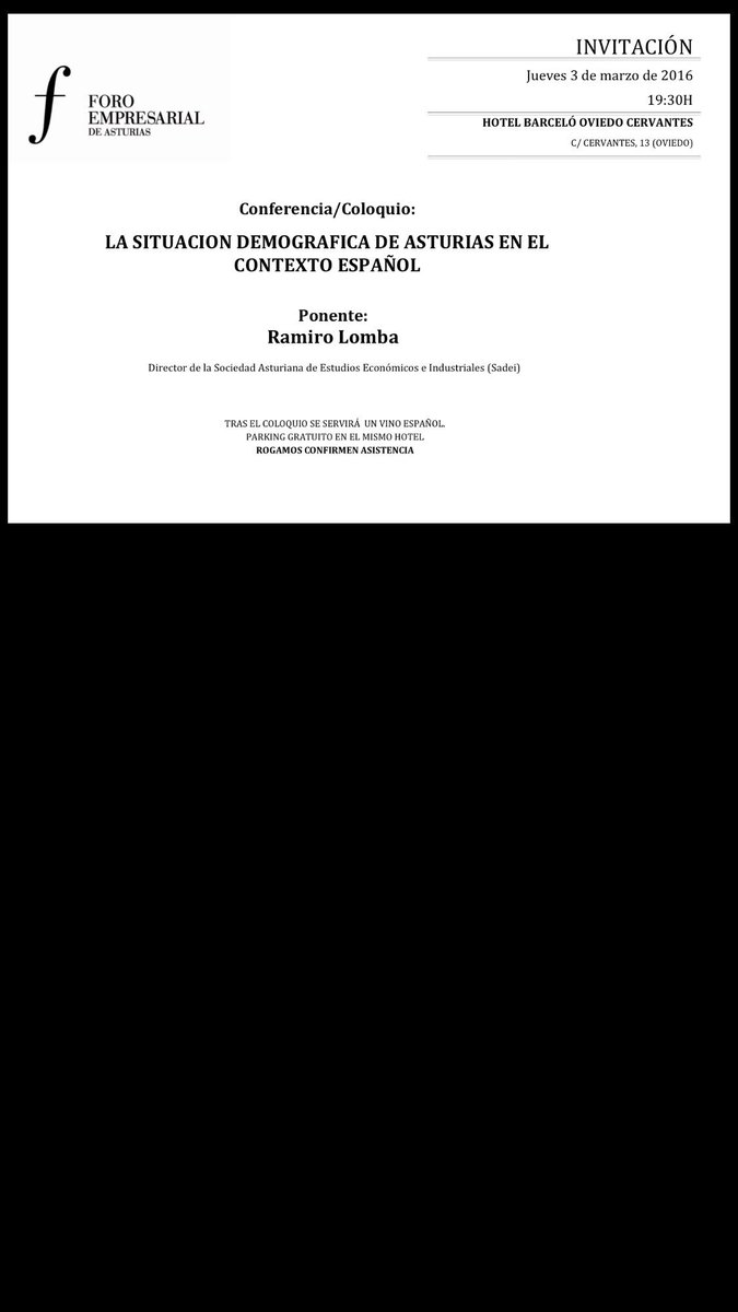 Foroemprastur's tweet photo. Sesión para los socios. Ciclo dedicado a la Innovación y gestión del talento en Asturias. 1ª  sesión #demografía https://t.co/H00TBW0Egv