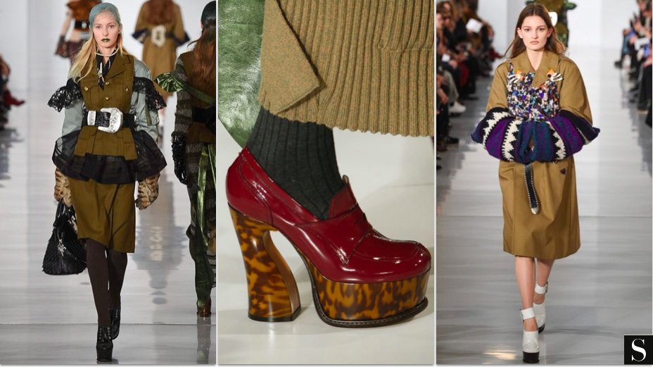 Stylebop's tweet photo. Mix'n'match militia + platform perfection x a medley of abstraction = raw core @Margiela #fashionmath https://t.co/5FDhnQPMJC