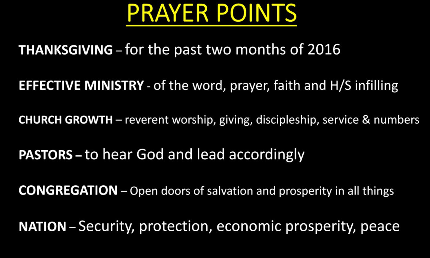 CITAM Karen on X: &ldquo;Today&rsquo;s prayer points for the mid week prayer 
