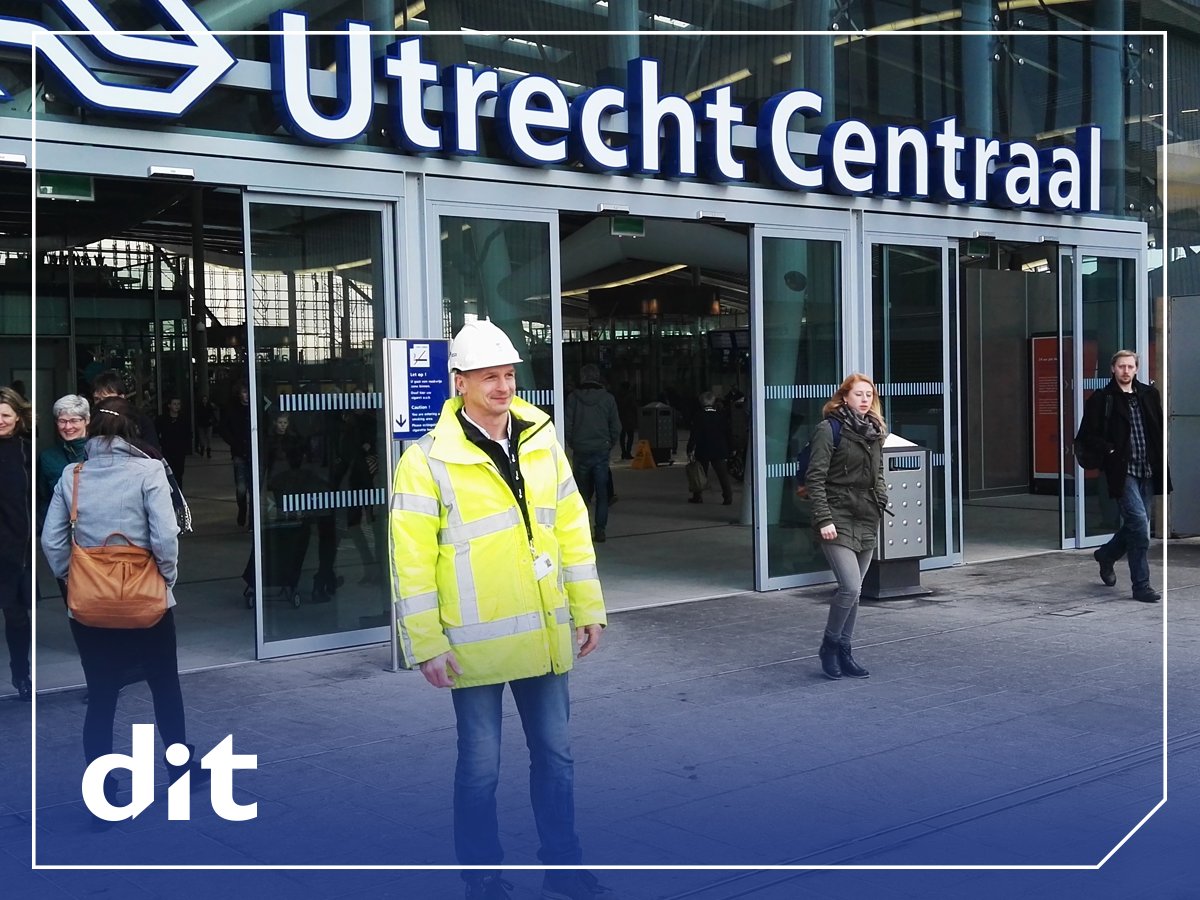 Ruud is hoofduitvoerder via DIT Bouwcontact van het grote bouwproject op <a href="/StationUtrecht/">NS Utrecht Centraal</a>: bit.ly/DIT-Ruud