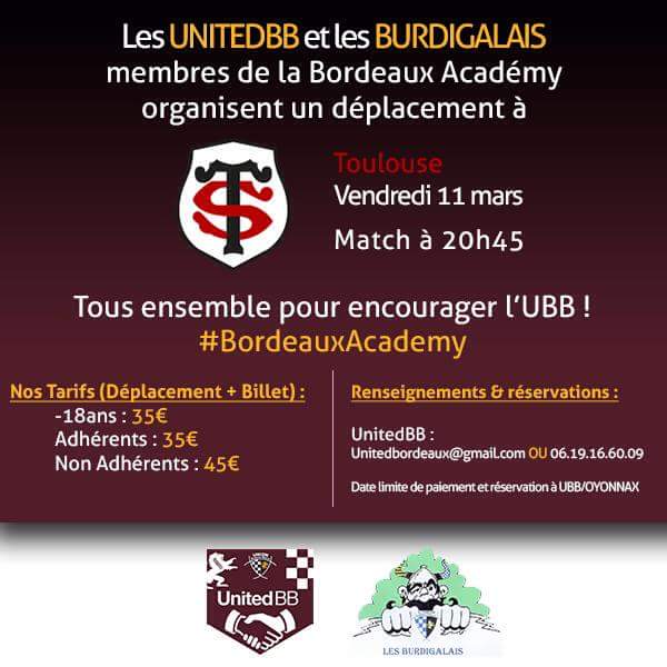 TOP14 - 18ème journée : Toulouse / UBB CcjeD7RWEAAly0O