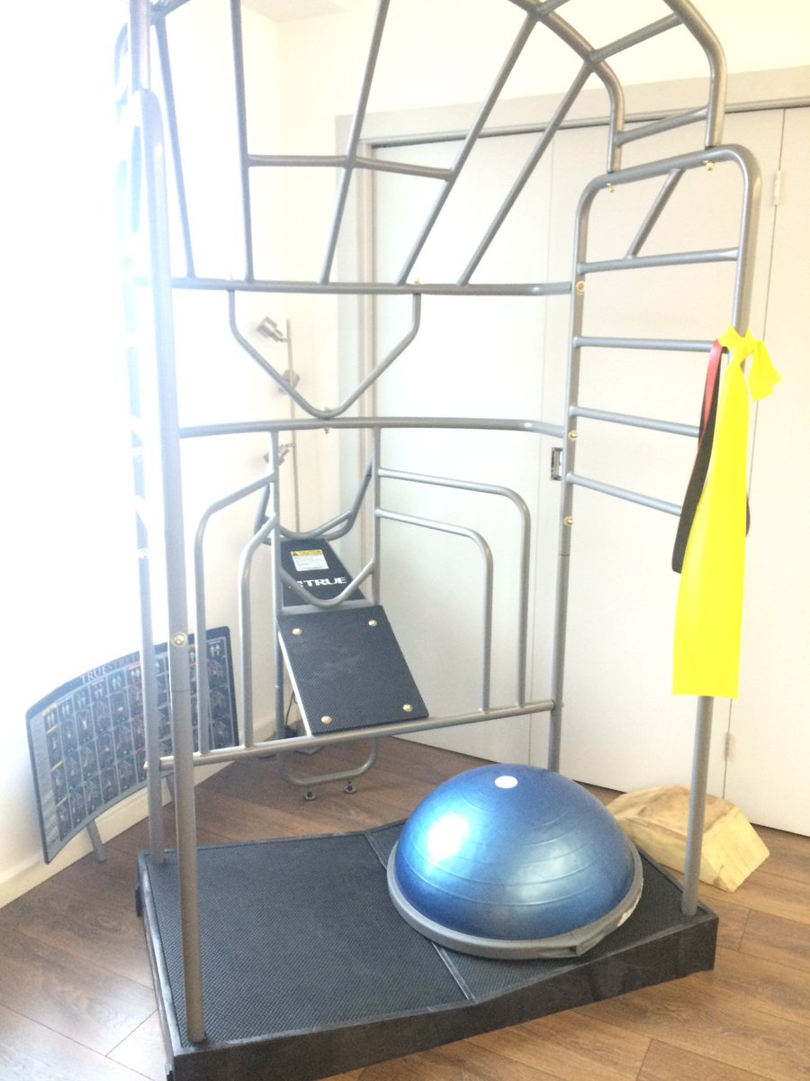 SportsMassageSB's tweet photo. Making the most of the awesome #TrueStretch cage @PACETherapies between clients #tlc https://t.co/CT6eHaMyTJ