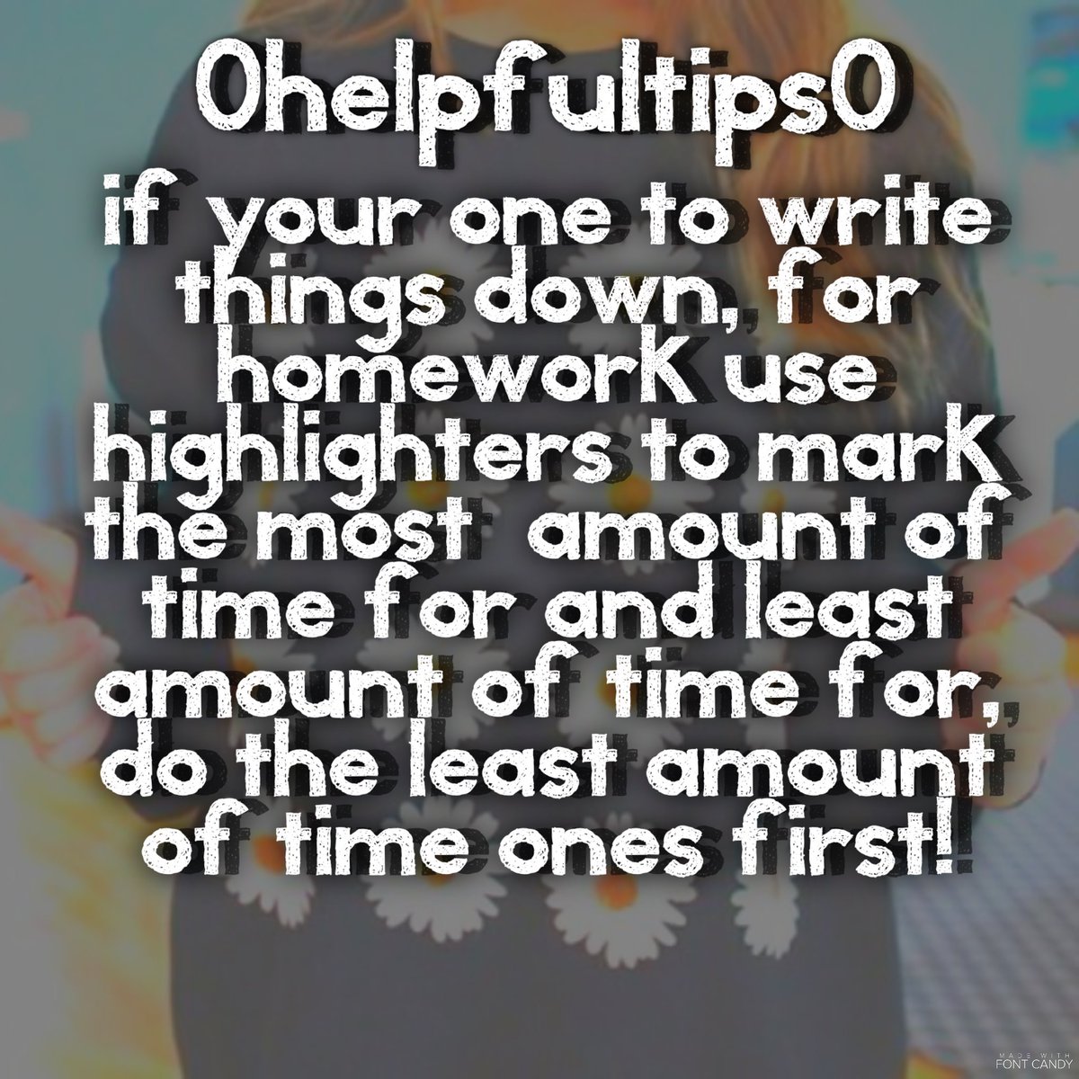 0HelpfulTips0's tweet image. Boom! First post, I hope you find this useful, I have been doing it for weeks and my procrastination went down since