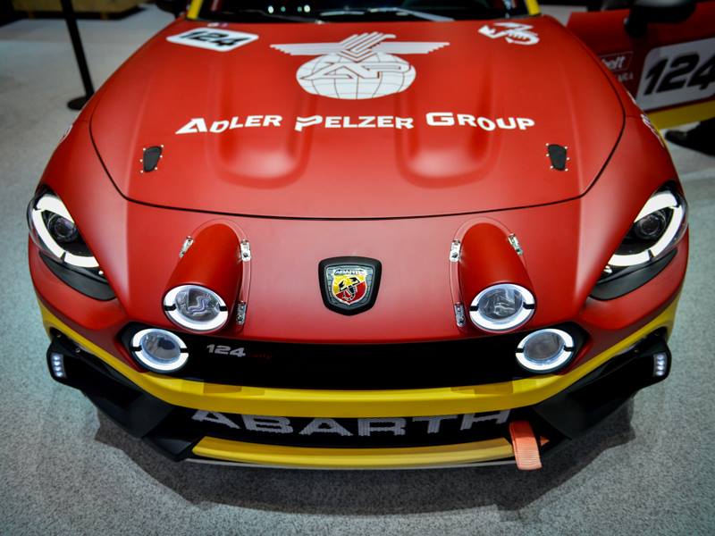 abarthuk's tweet photo. Curvy, exciting and ready to run - the King Of Rally is back.

#Abarth124rally #Abarth #GIMS https://t.co/ejMA8hsK6A