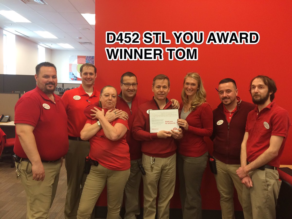 mdtucker131's tweet photo. Congratulations Tom!!! STL #youmaketarget award winner D452 @tomtarlea @achiarelli221 @JimHogan23 @samshah21 https://t.co/0QSGVZsVE9