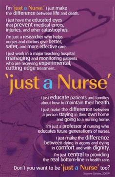 Nurses are amazing and everybody should know it. <a href="/wenurses/">WeNurses 💙</a> <a href="/NurChat/">NurChat</a>