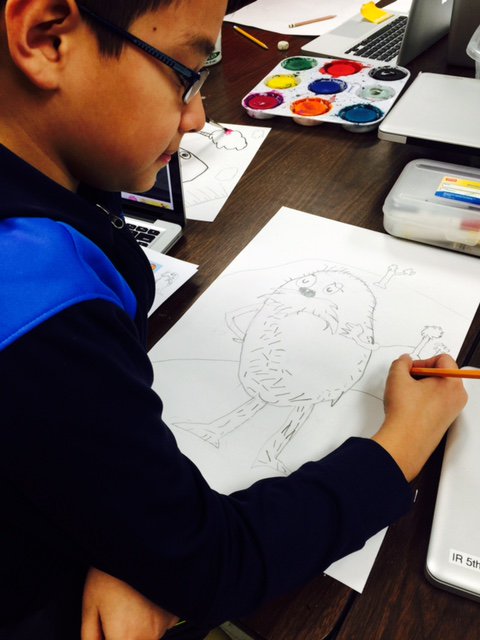 MrsArnoldART's tweet photo. Celebrating the birthday of #DrSeuss by drawing and painting #thelorax #62learns #62ICS https://t.co/xCOo4lQIZV