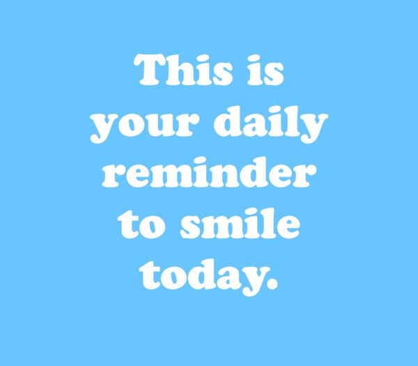 AntiBullyingPro's tweet image. Remember to smile 😀