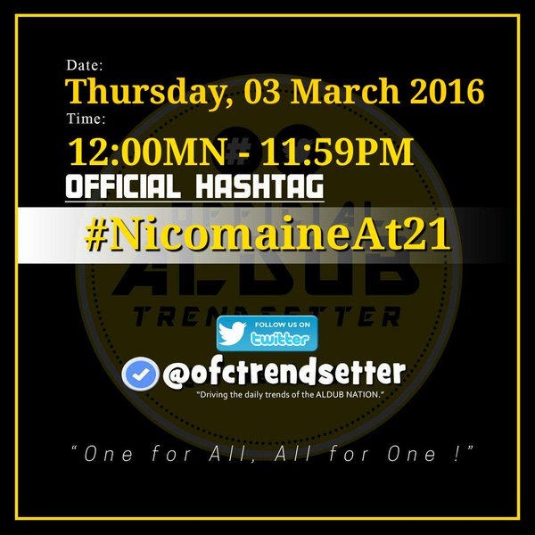 yongvenabroad's tweet photo. https://t.co/VLJ3XYQReb
MADE THIS FOR YOUR BIRTHDAY.
HOPE YOU ALL LIKE IT,

use this OHt
^_-... #NicomaineAt21 https://t.co/AY3Uw3sv42
