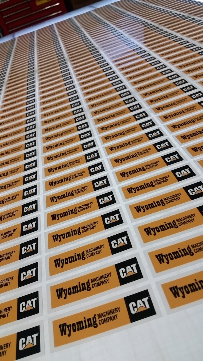 WyomingSigns's tweet photo. 1000 Hard hat stickers. Leave your impression 1 thousand at a time.

https://t.co/NJcPJd2D3Q
Enoch@wyosigns.us https://t.co/RYUdoXHUpM