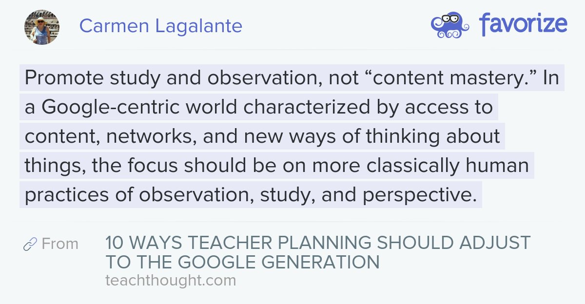 mcarrib7's tweet photo. @FavorizeApp #ReadCoolStuff #EdChat https://t.co/4BQi9NxXtT