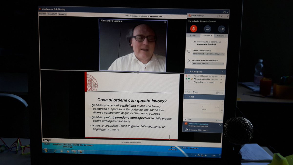 Webinar con la scuola Alighieri Diaz di Lecce.... connecting Bressanone-Bologna-Lecce!