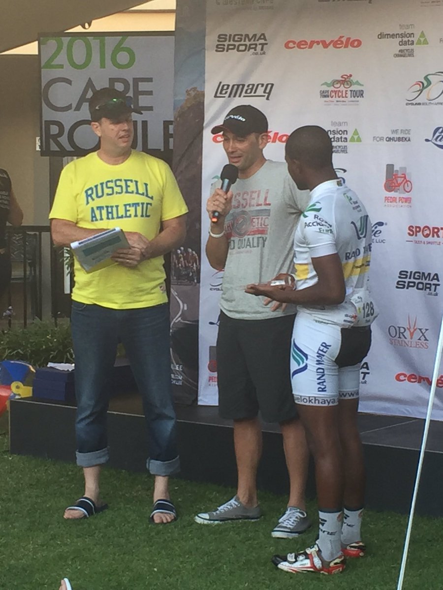 Congrats young man - Spirit Award <a href="/Velokhaya/">Velokhaya</a> 
#CapeRouleur #HotChillee