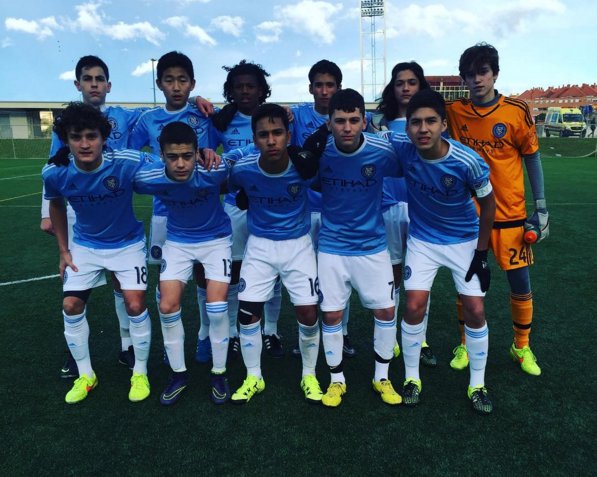 newyorkcityfc's tweet photo. #NYCFC’s Academy completes Tournament in Spain #WeAreOne https://t.co/qjPzBsL1uw https://t.co/IlMNCfzxro