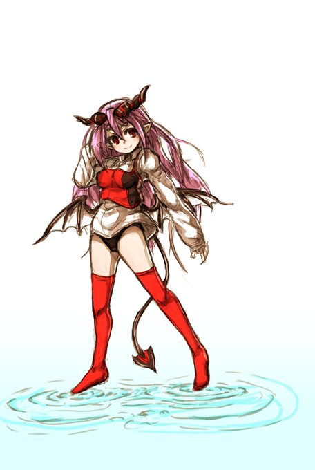 最近の絵、一番左はたかつんさんのところのぬっころちゃん。影をグレーの下地にしたりゲラデーションマップ的なモノ使ってみたり。 