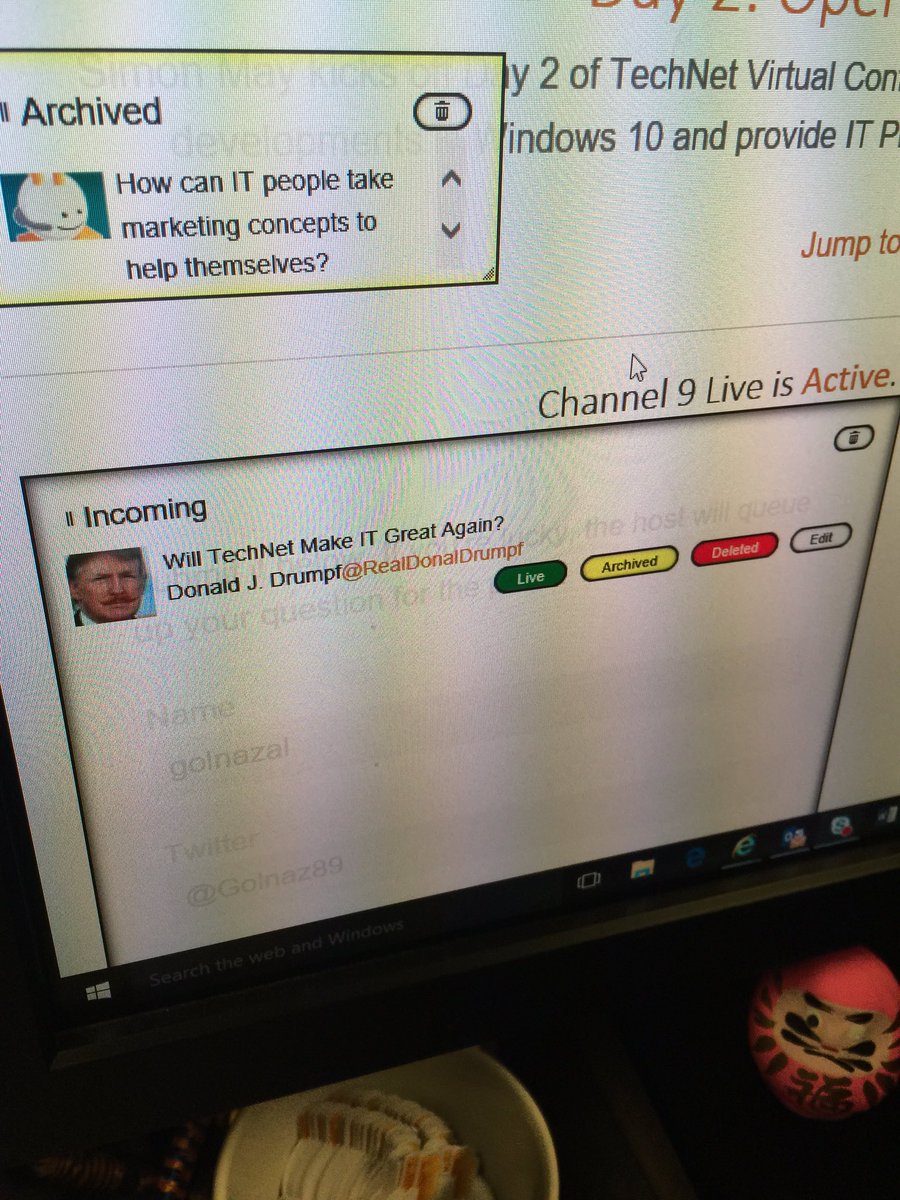 sethjuarez's tweet image. #TechNetVC