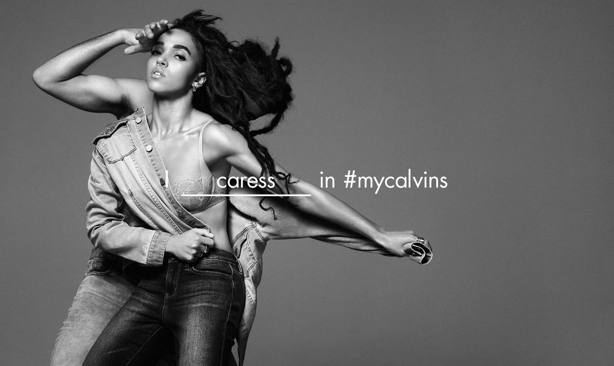 Shapeshift in with FKAtwigs, as featured in the Klein campaign. | CALVIN KLEIN | Scoopnest