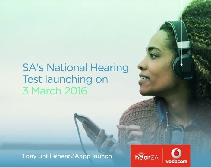 hearZAtest's tweet photo. SA's first hearing test app is finally here! Can't wait to hear @LillianB1&amp; Prof @DeWetSwanepoel speak! https://t.co/3NdwCtldAX
