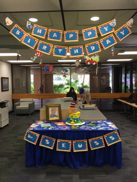 TAMUCCLibrary's tweet image. Happy Birthday Dr. Seuss! #TAMUCC #TAMUCCLibrary #DrSeuss