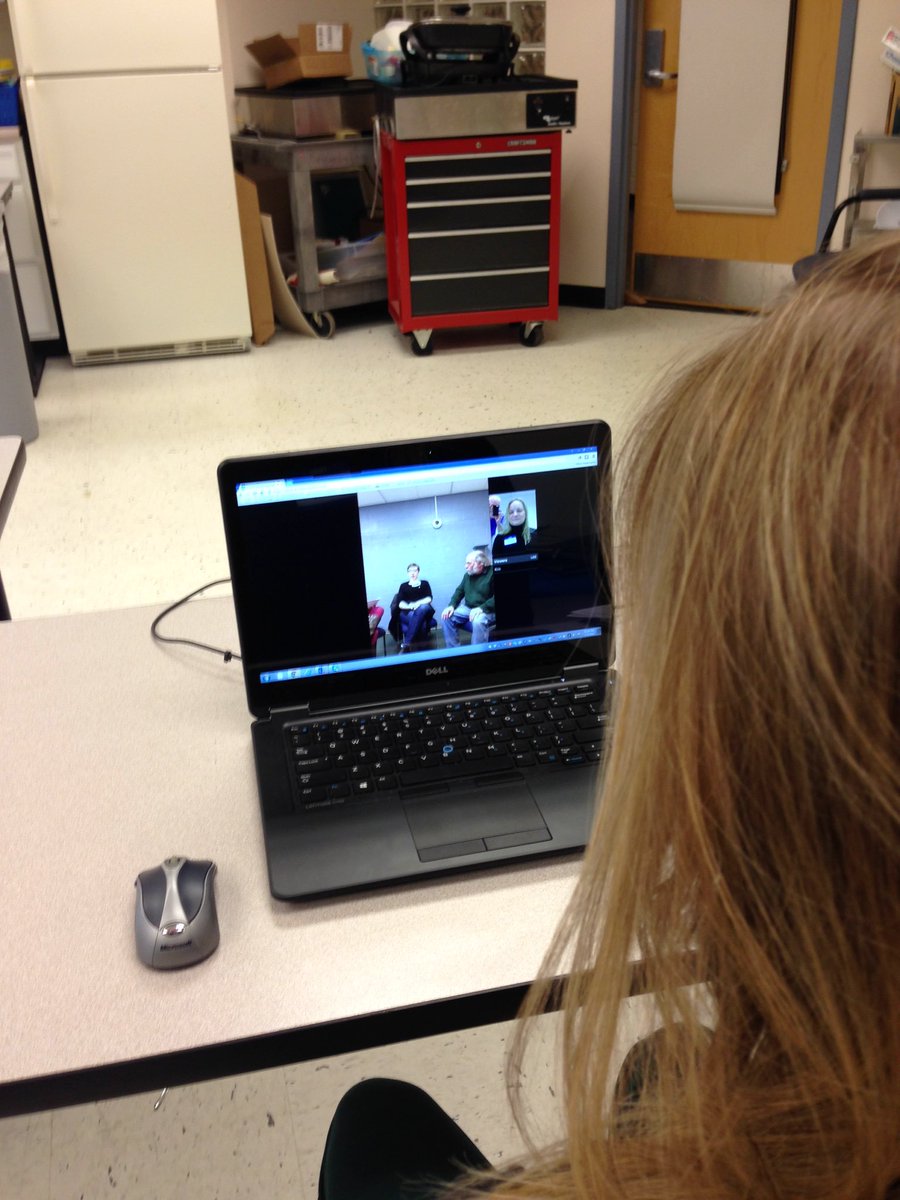 @UNEIPE <a href="/UNECETL/">UNE CETL</a> <a href="/DoubleRobotics/">Double Robotics</a>  exploring telepresence tech to expand team based approach to medical care.