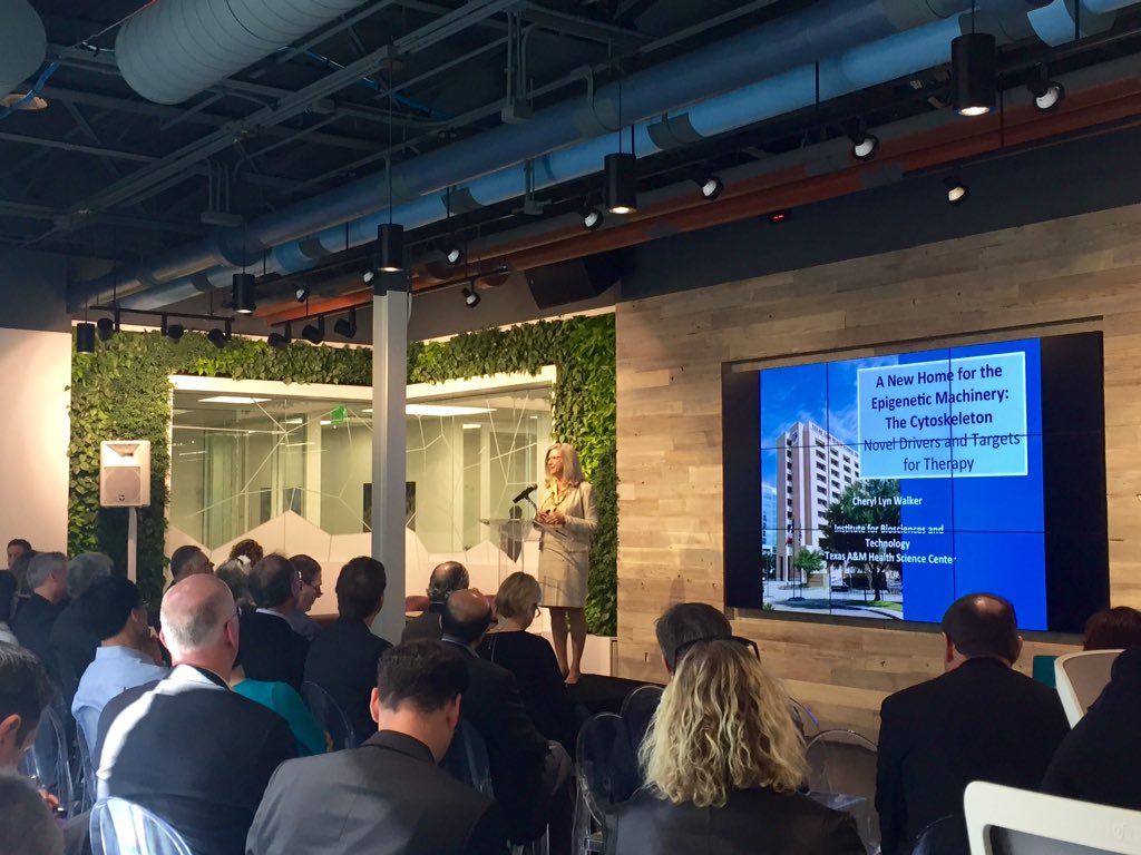 "Of all my jobs, being a proponent of @TMCMedCenter is one of the easiest" Cheryl Walker @TAMHSC_IBT #JLABSTMC
