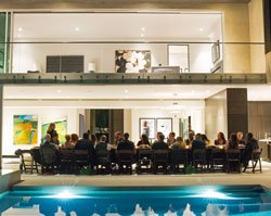 TheAgencyRE's tweet photo. 1709 Rising Glen Rd was the venue for an invite-only event to support the #RonFinleyProject. https://t.co/u039fBgqqs https://t.co/CwFiYXk8Md