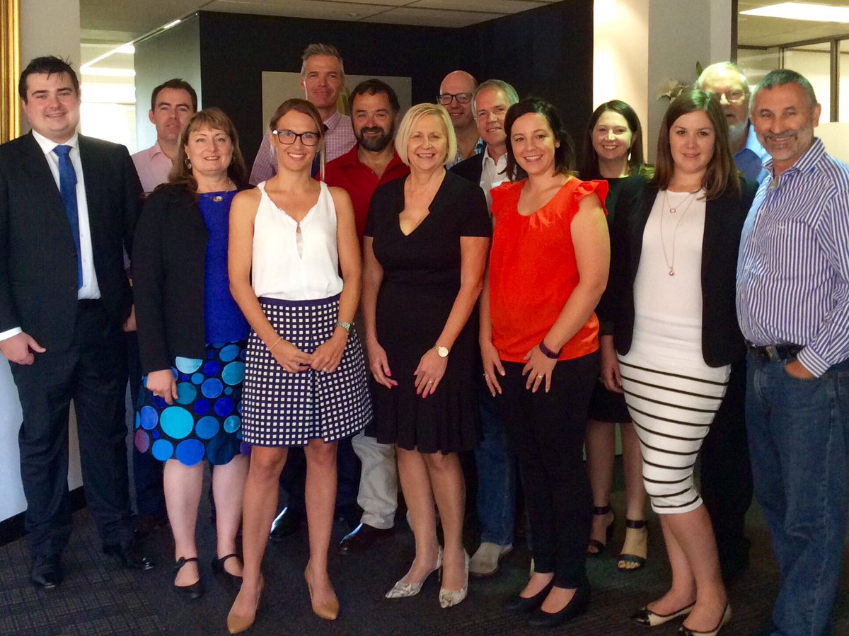 endofthebitumen's tweet photo. Incoming @NationalFarmers boss @tonymahar welcomes @AusAgJournos exec to its inaugural national summit in #Canberra https://t.co/dSTdFdhSGH