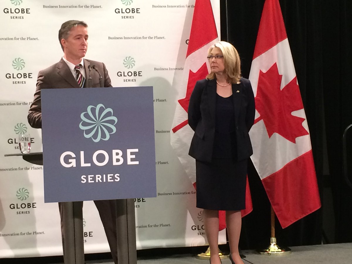 PIX: Celebrating <a href="/UBC/">University of British Columbia</a>'s 30% reduction in GHG levels since 2007, ow.ly/Z018l #GLOBE2016