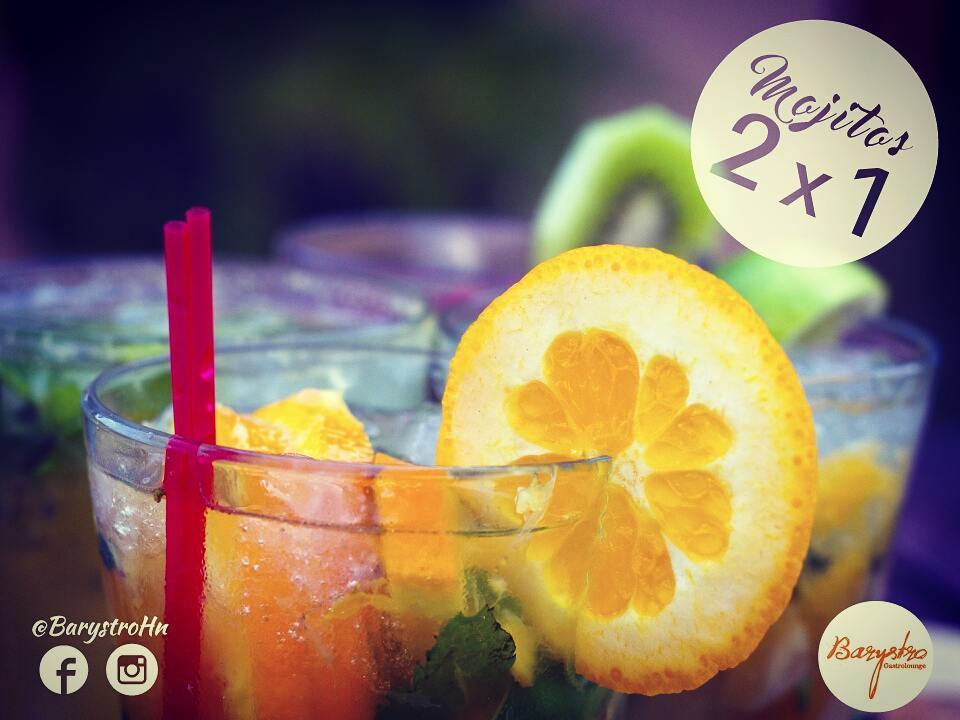 Barystro's tweet image. Promoción del Día: Te ofrecemos nuestros deliciosos #Mojitos y #Mojaditos a 2x1. ¡Te esper… ift.tt/1QMkm6F