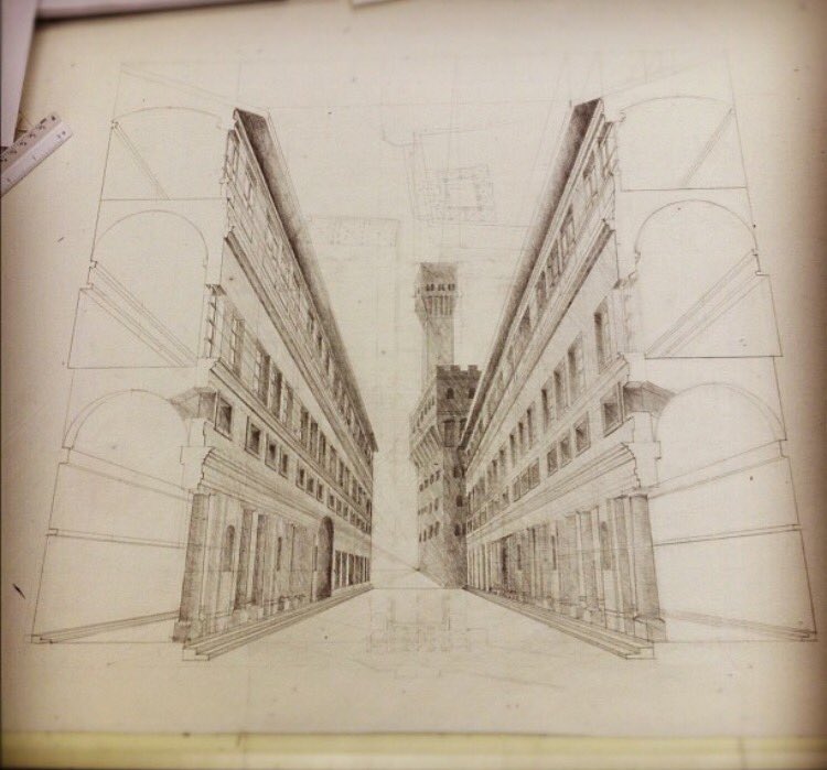 nothingbutvague's tweet photo. Expectation vs. Reality of what I had to draw 1st year in architecture school. I'm used to being let down but c'mon https://t.co/FG8RxEmtuM