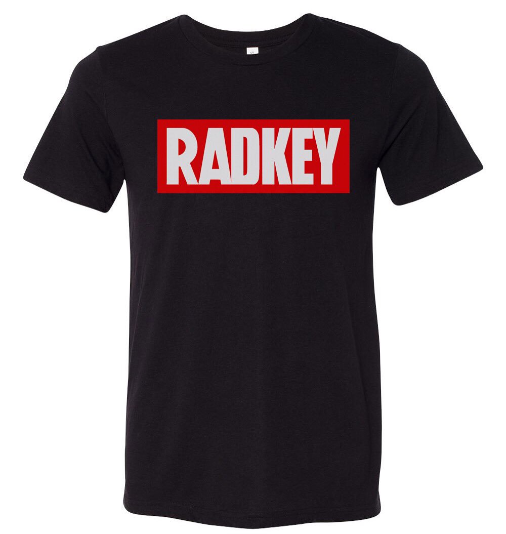 SeenMerch's tweet image. Pick up one of these hot-off-the-press tees at @Radkey's show at @TheBottleneck tonight!