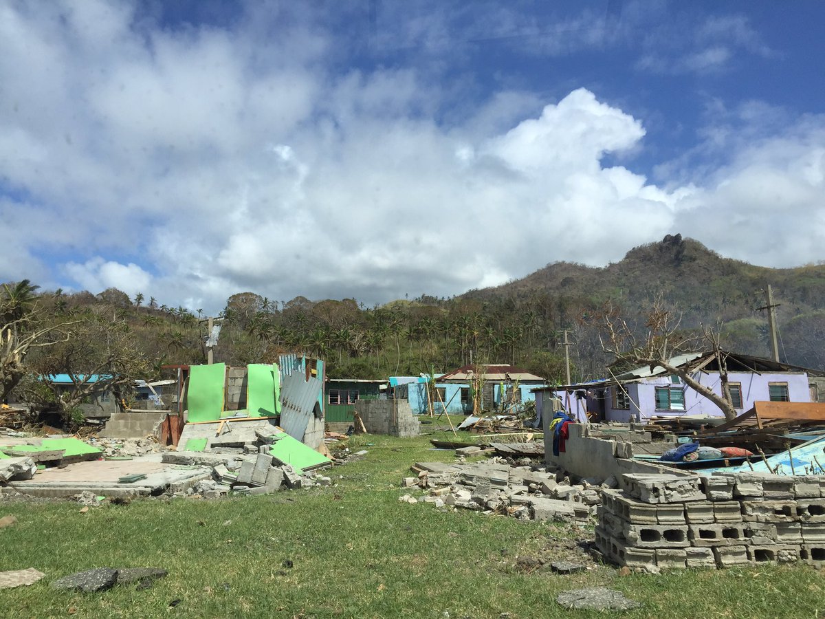 Alinaziah's tweet photo. Natokalau village, Ovalau #winstonaftermath #tcwinston https://t.co/K6rmEddFsw
