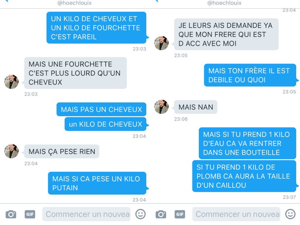 je faisais juste un sondage et ça a mal tourné