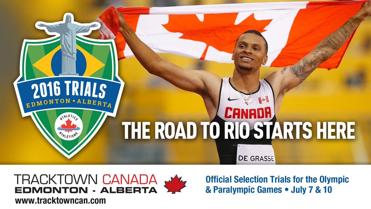 TrackTownCAN's tweet photo. Are you ready #Edmonton? The #RoadtoRio starts here! Ticket sales are now open! https://t.co/sL8bnrwXbR #yegevents https://t.co/3KqCIMvRA4