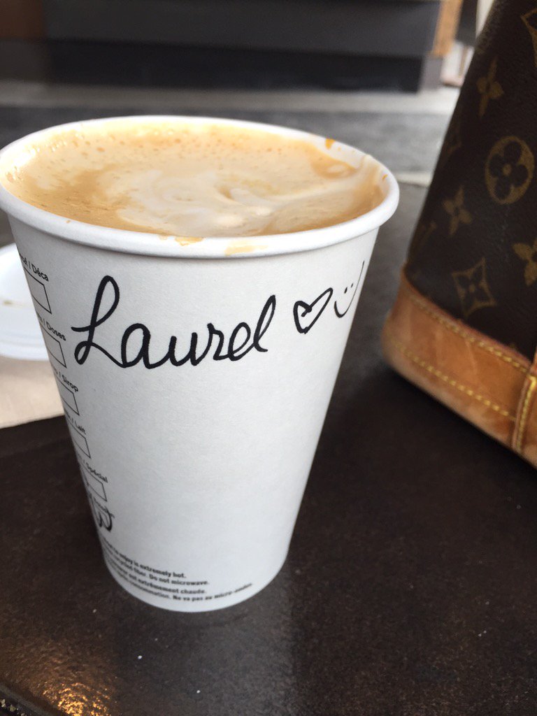 My regular #Starbucks ALWAYS spells my name right! Cc <a href="/StarbucksCanada/">Starbucks Canada</a> #MorgansGrant #Kanata